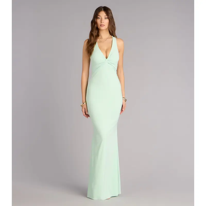 windsor jianne formal lace-up back long dress - TikTok Shop