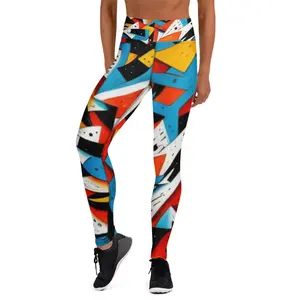 Abstract Yoga Leggings
