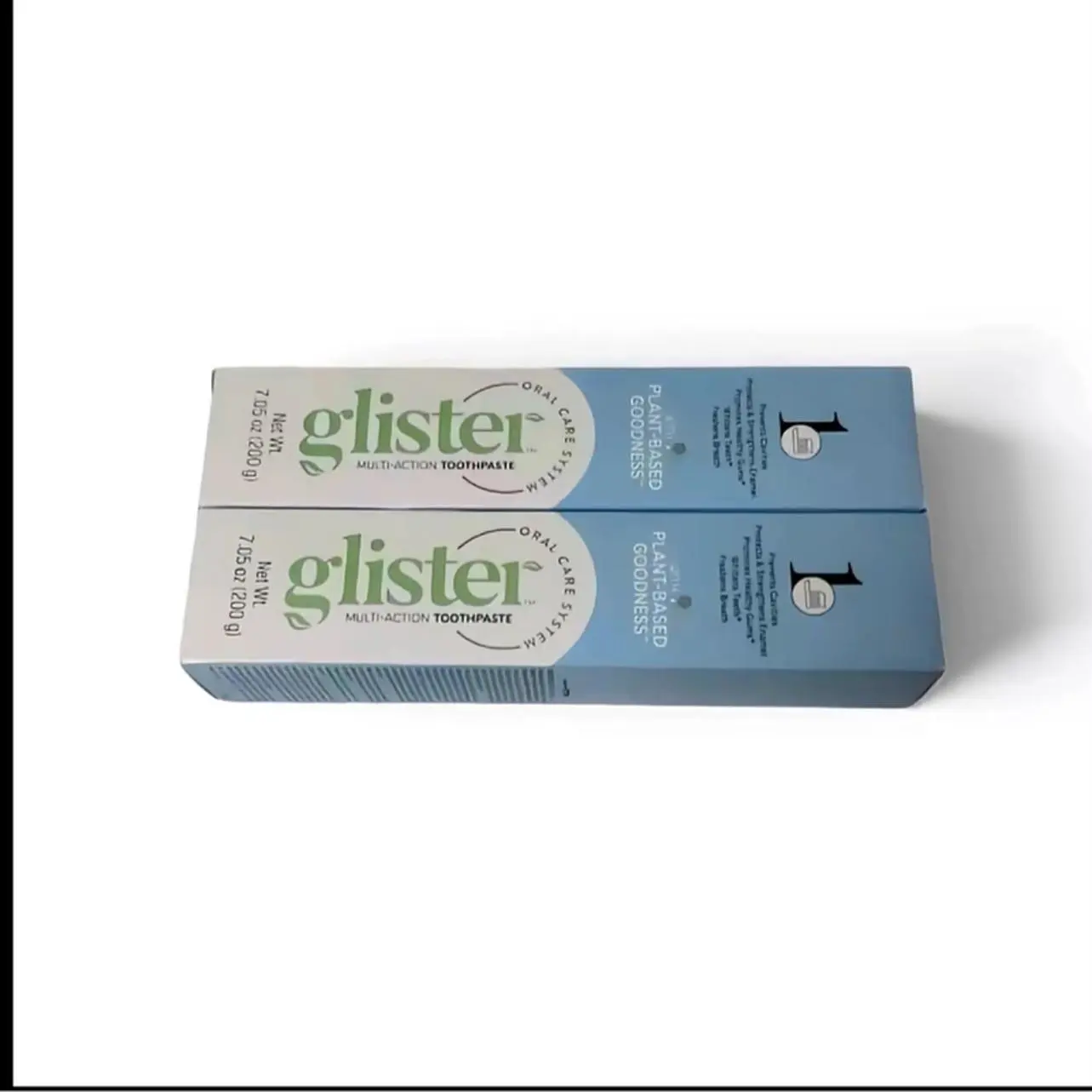 2-pacts Glister Multi-Action Toothpaste - (200g) - Plant-Based Oral Care Formula - Gentle on Teeth and Gums - Ideal for Daily Use