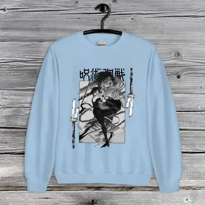 Maki Zenin Characters Anime T-shirt, Anime Lovers Sweatshirt Hoodie Cotton Menswear