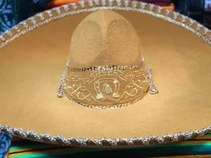 Sombrero de Felpa/ Felp Sombrero-Basic traditional charro or mariachi hat.