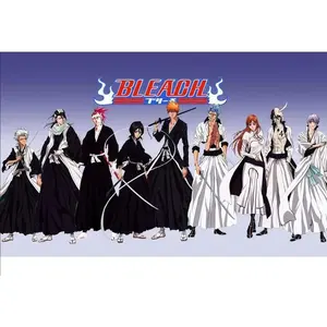Bleach Kuchiki Rukia Cosplay Costumes Kurosaki Ichigo Die Pa Soul Society Shinigami Kimono Full Outfit Thousand-Year Blood War