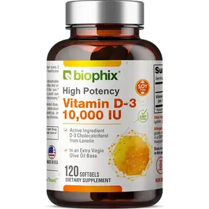 Vitamin D-3 10000 IU High-Potency 120 Softgels Vitamin D-3 10000 IU High-Potency 120 Softgels