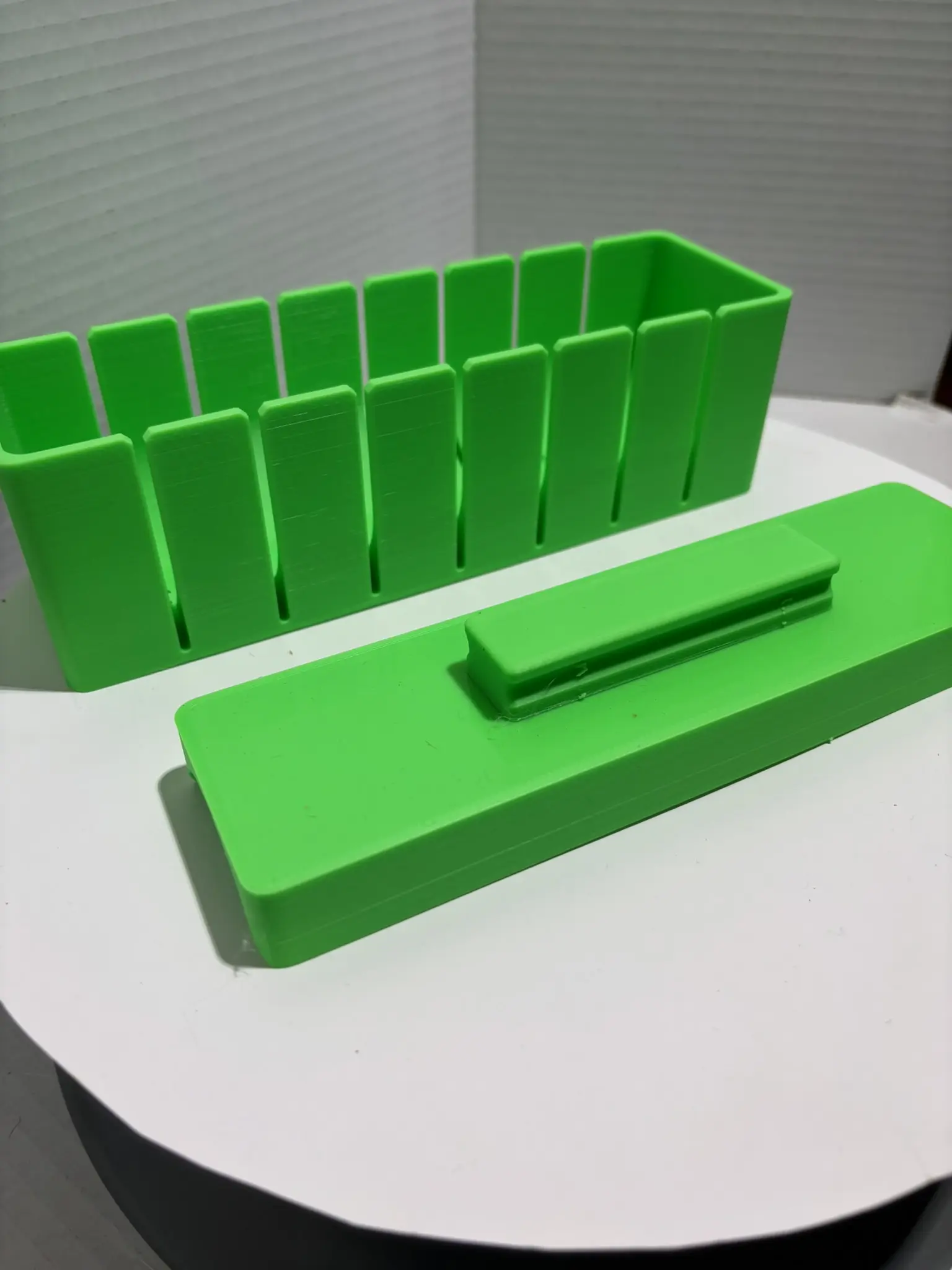 Sushi Roll Press - Green Sushi Tool for Full Size Nori Sheets - Easy to Use & Custom Engravings Available - 8"x2"x3" Perfect for Home Sushi Making