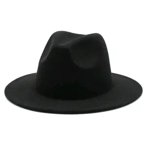 Fedora Hats Classic Black Fedora for Any Occasion High-Quality Materials for Durability and Comfort Timeless Versatile Design