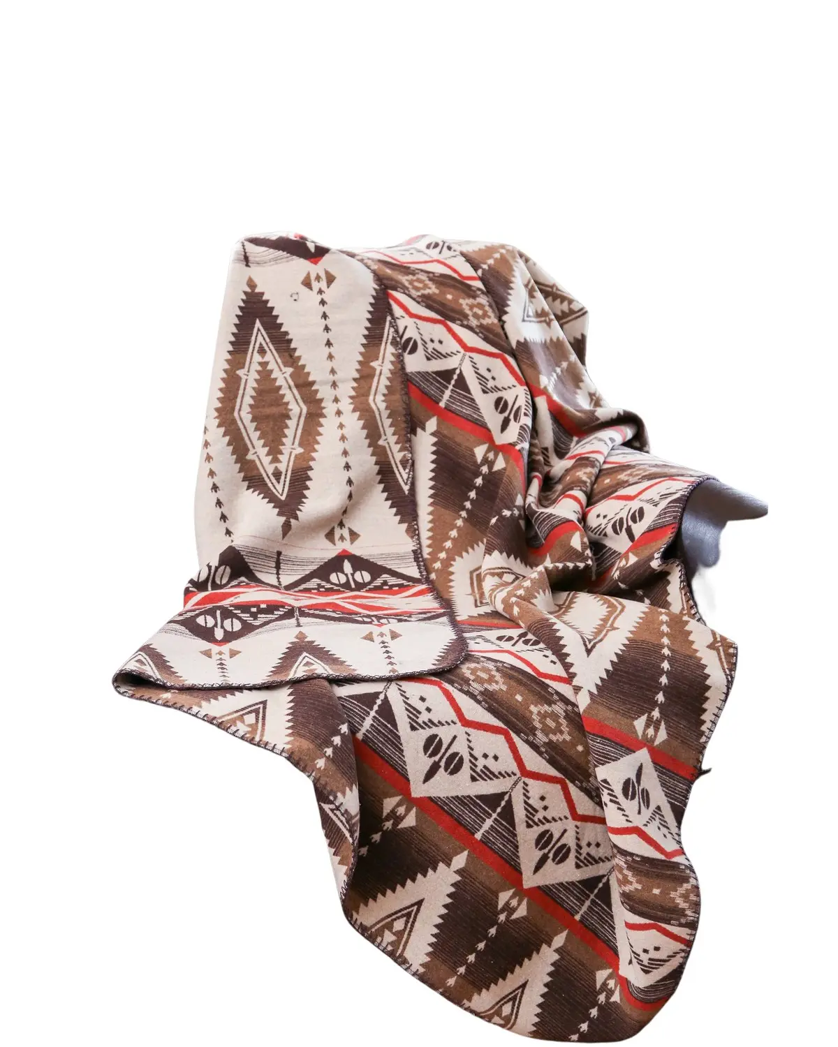 Carstens Home Unisex Pecos Trails Southwestern Throw Blanket - Jb6177