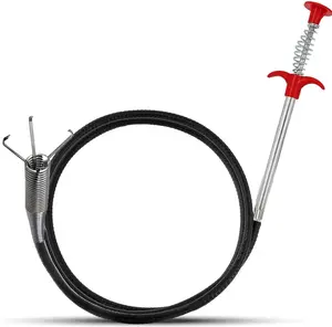 Flexible Grabber Claw Pick Up Reacher Tool With 4 Claws Bendable Hose Pickup Reaching Assist Tool for Litter Pick, Home Sink, Drains