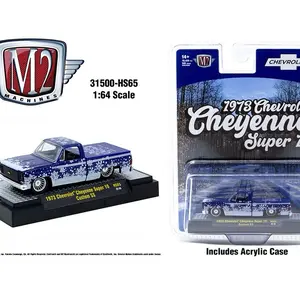 M2 Machines 1:64 1973 Chevrolet Cheyenne Super 10 Custom SS “SS454” Holiday Edition – Hobby Exclusive