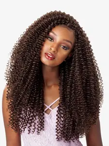 18 Inch Loose Water Wave Braiding Hair, Synthetic Extensions for Women, Natural-Looking & Low-Upkeep for Effortless Styling, Loose Wavy Wave