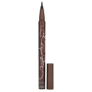 KissMe Heroine Make, Smooth Liquid Eyeliner Super Keep, 02 Bitter Brown, 0.014 fl oz (0.4 ml)