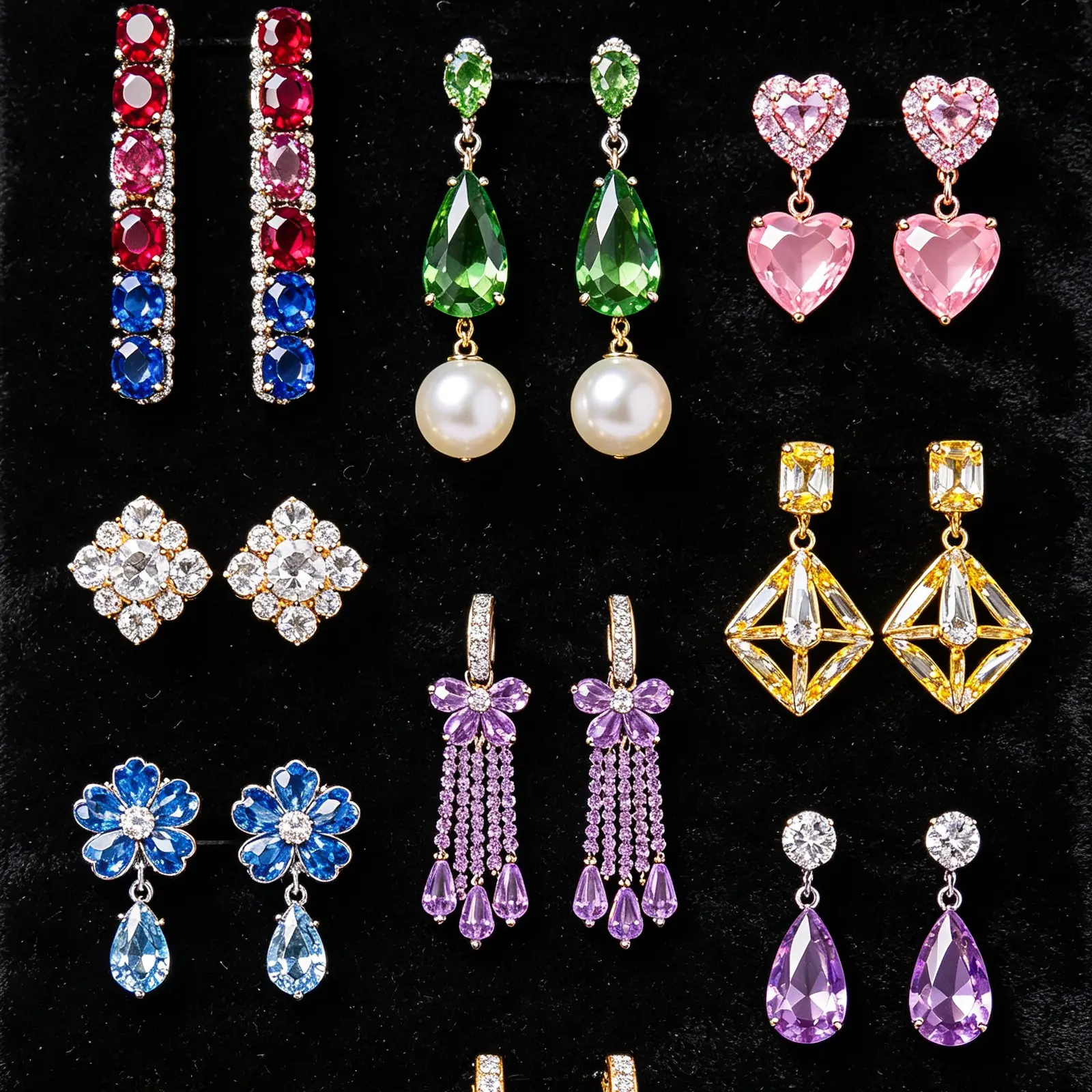Fashion earrings party