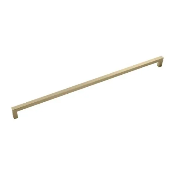 Belwith BWHH075337 CBZ Zinc Alloy Drawer Pull, 18 in. Center-to-Center, Champagne Bronze Hardware with Lengthwise Brushing, Effortless Installation, Essential Mounting Kit
