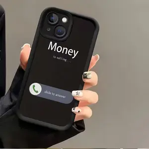 Money is calling | Fun Incoming Interface Money Phone Case, suitable for all models of Apple and provides full protection against drops