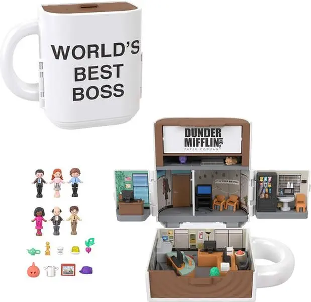 Polly Pocket Collector Compact: The Office  [COLLECTIBLES] figurine/statue, Collectible