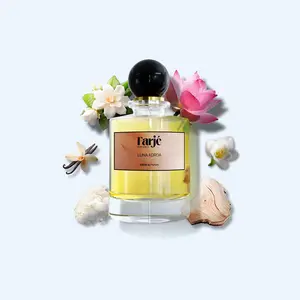 Farje Perfumes – Luna Adroa Extrait De Parfum Unisex 100ml – Finest Niche Quality Ingredients – Soft Floral Musk Fragrance with Freesia, Jasmine, Vanilla and Sandalwood – Clean, Elegant and Long Lasting