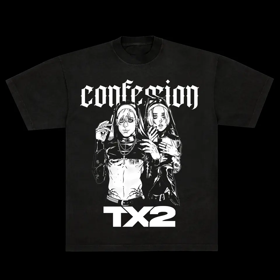 TX2 Graphic T-Shirt – Vintage Streetwear Tee for Men & Women