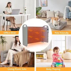 1 Count Portable Space Heater, foldable design for under desk usage