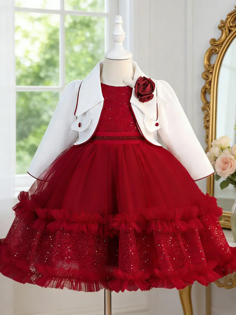 lace gown styles for girl child - TikTok Shop