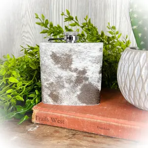 Cowhide Flask - 6oz