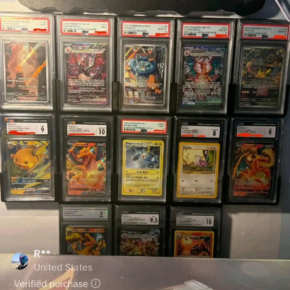 tcg card binder Ultra Thick Graded Card Display Case main image 0