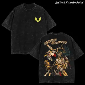 Dante Blood Angels Warhammer T-Shirt crafted from heavyweight washed cotton for a soft vintage finish. Oversized fit, breathable and durable. New arrival for Warhammer fans seeking premium comfort