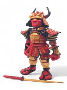 SAMURAI ~ Flexible Articulating ~ Desk Fidget Toy ~ Decoration ~ Flexi Factory ~ 3D Printed ~ Gift