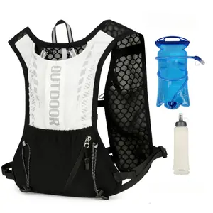 Hydration Vest Backpack 1.5L Water Bladder  Lightweight Bounce-Free Running Pack for Trail Running Marathon Cycling Men Women Sport Training "fashion" "advanced" "design sense"
