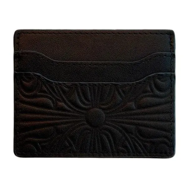 Chromantic Premium Black Card Holder Wallet for Men and Women minimalist wallet