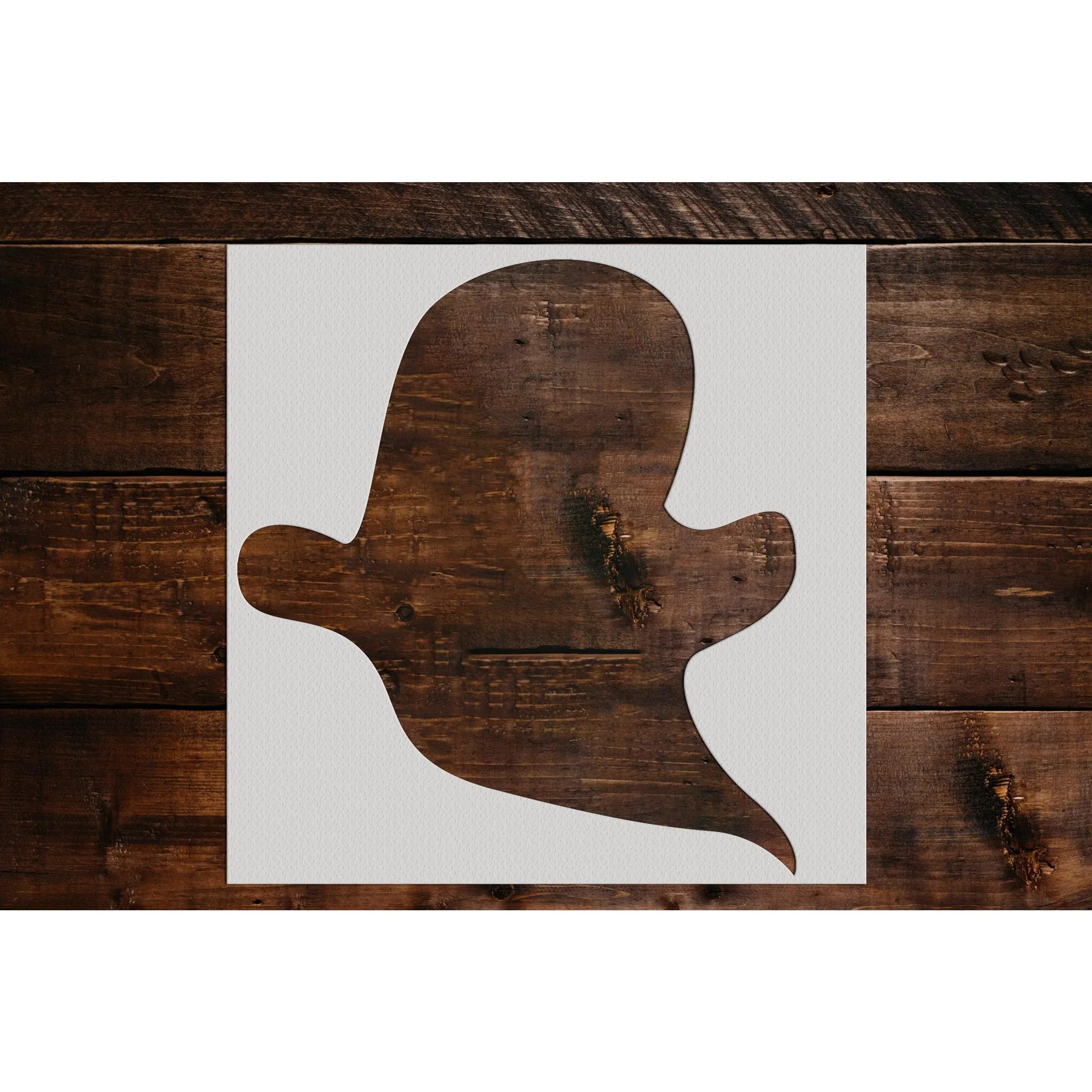 Ghost Stencil - Art and Wall Stencil