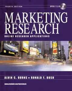 USED-Marketing Research: Online Research Applications by Alvin C. Burns (Hardcover)