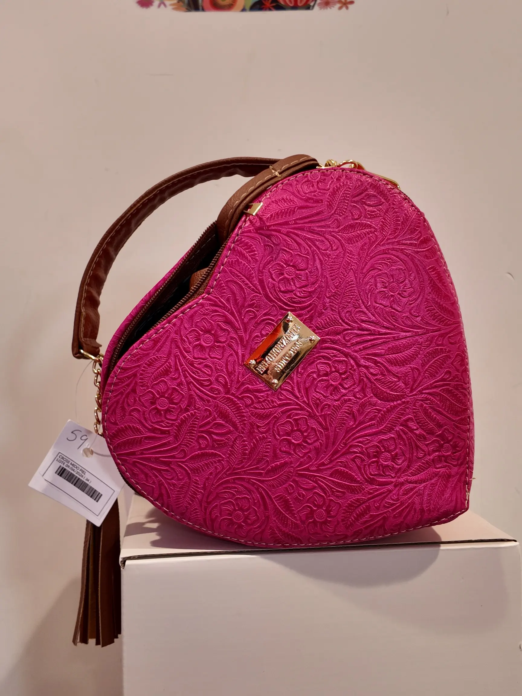 Mexican Western Artisanal Leather Handbag