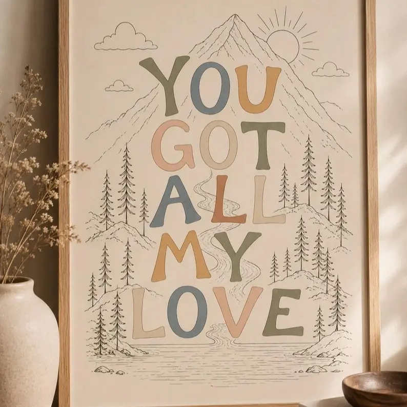 [Unframed] Noah Kahan Wall Art