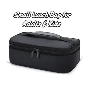 Insulated Lunch Bag for Adults & Kids - Small Reusable Lunch Box with Leakproof Lining Portable Cooler Tote for Work School Travel Office Compact and Durable Free Delivery