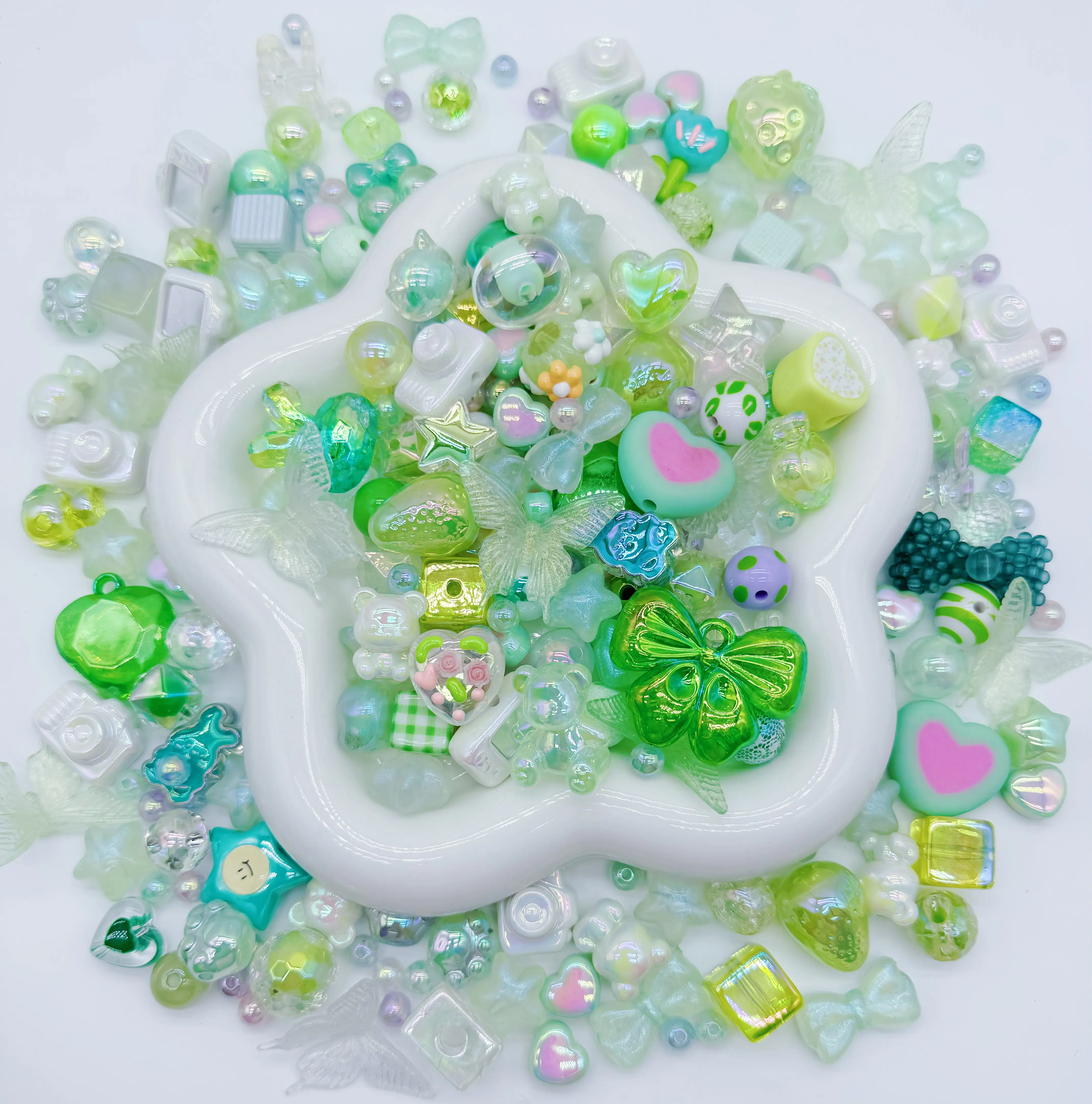 Garden-Mix Beads Charms