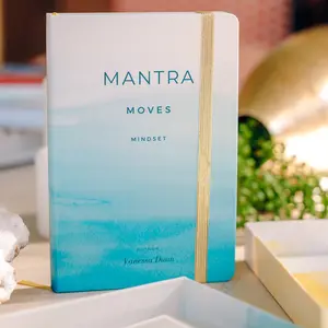 Mantra Moves Journal by Vanessa Dunn - Ideal for Mantra Practice & Personal Growth - Perfect Gift for Mindfulness Lovers - Embrace Inner Peace and Self-Care