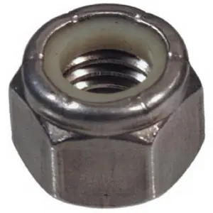 212 MAIN Stainless Steel 0.31-18 Coarse Thread Nylon Insert Lock Nut, 50-Pack Fasteners, Threaded Fit for Sailing Water Sports