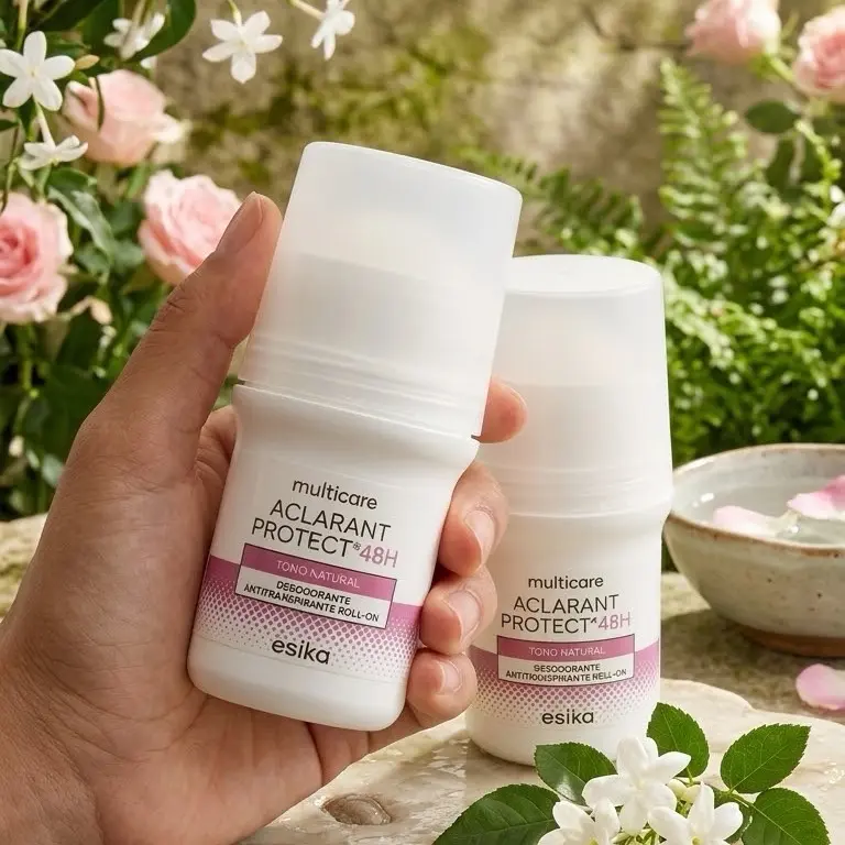 Esika  Desodorante Multicare Aclarante protect 48H-2-pack,48H Protection , ideal For  Daily Use . Hair Care