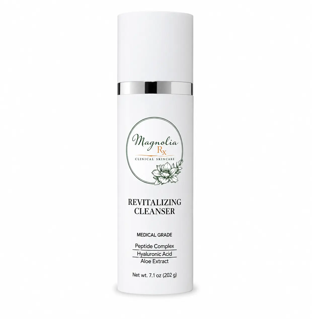 Magnolia Revitalizing Cleanser | Hydrating Daily Facial Cleanser with Hyaluronic Acid
