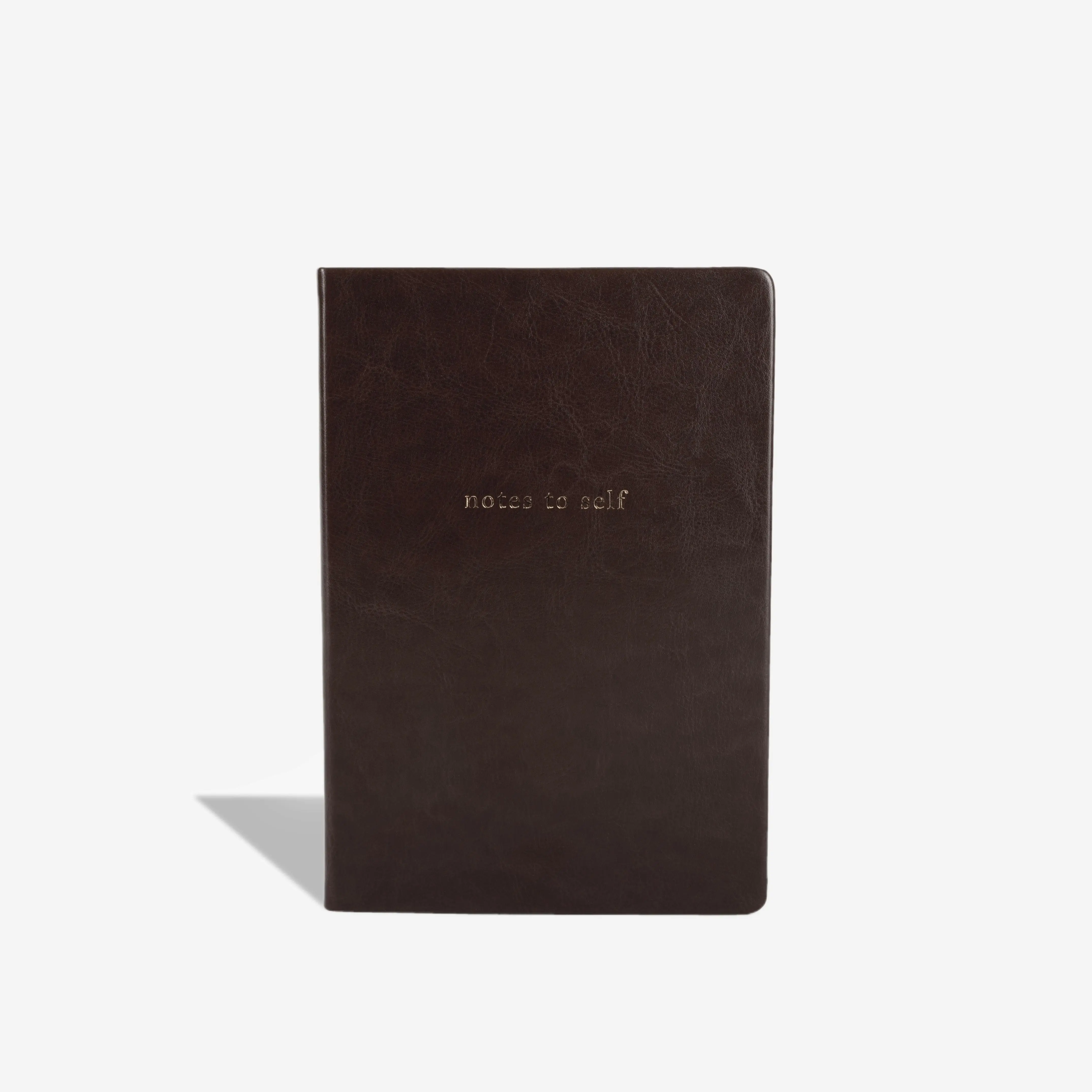 Notes to Self Lined Journal - Brown