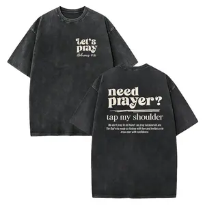 Christian T-Shirt: Need Prayer? Tap My Shoulder