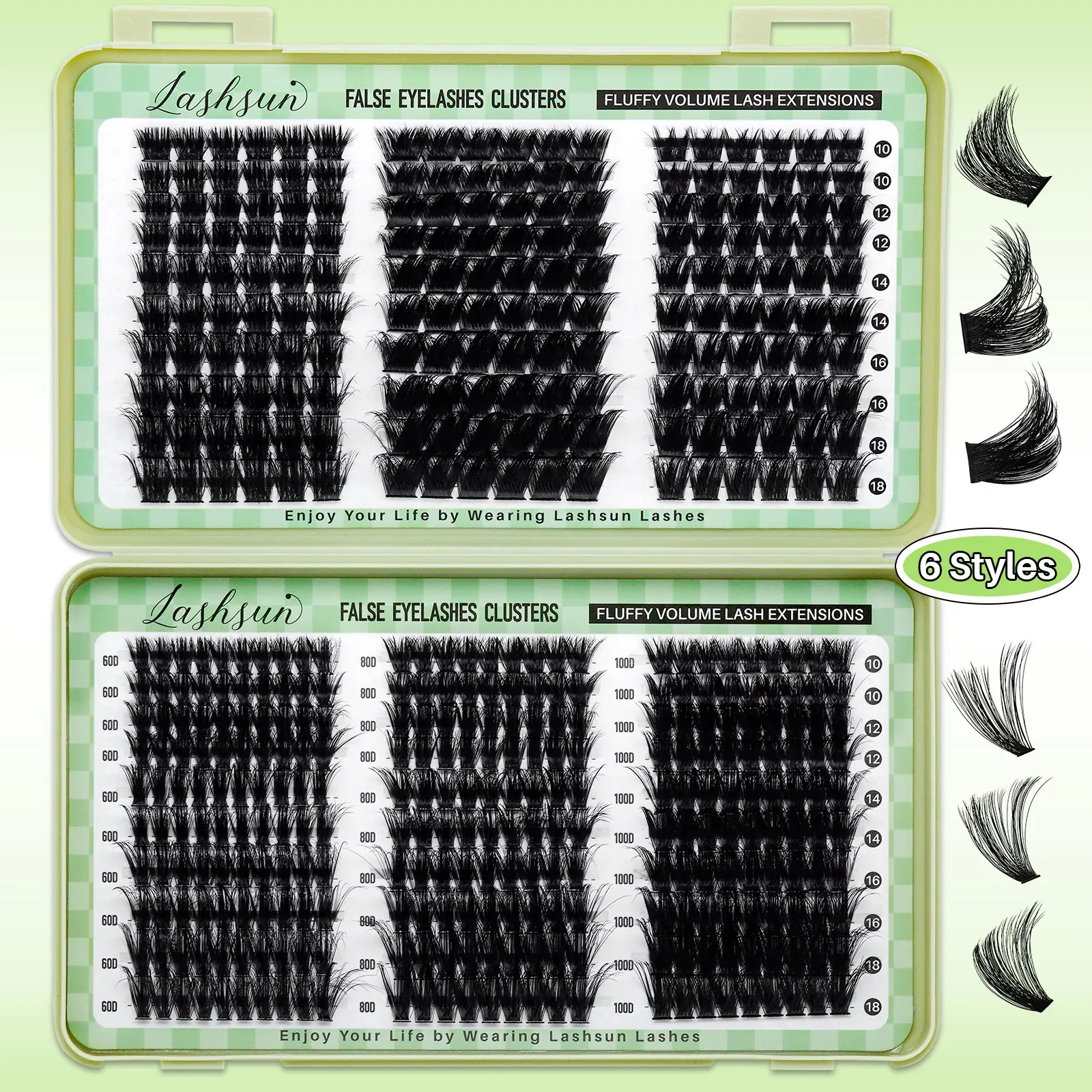 WL+60D80D100D-Only Lashes