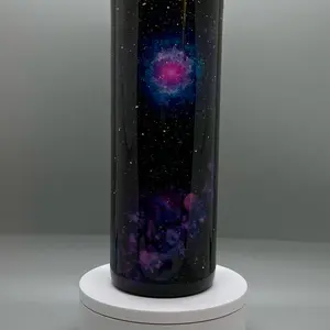 20oz Galaxy Epoxy Tumbler - Perfect for Your Beverage Needs - Drinkware, Bottle Water Bottles Cup Mug Bottled Portable Washable Reusable Handmade Stylish Resistance