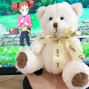 18cm Kawaii Patch Bear Soft Plush Toys Stuffed Animal Teddy Bear Doll Birthday Christmas Gift Kids Brinquedos Baby Toy