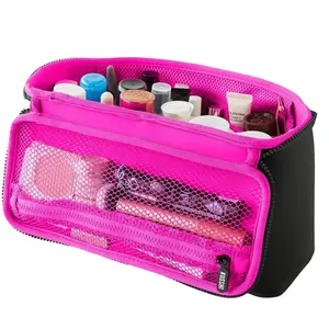KUSSHI Large Train Case – Black Neoprene