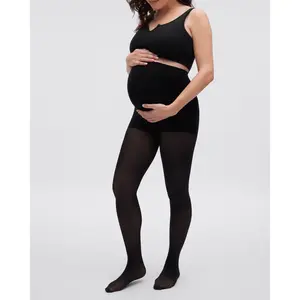 Classic Maternity Semi-Sheer Rip-Resist Tights
