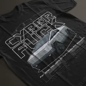 Tesla Cyber Truck Tshirt, Cybertruck Funny Shirt, Adult Humor, Sarcastic Joke Gift, Comedy Tee