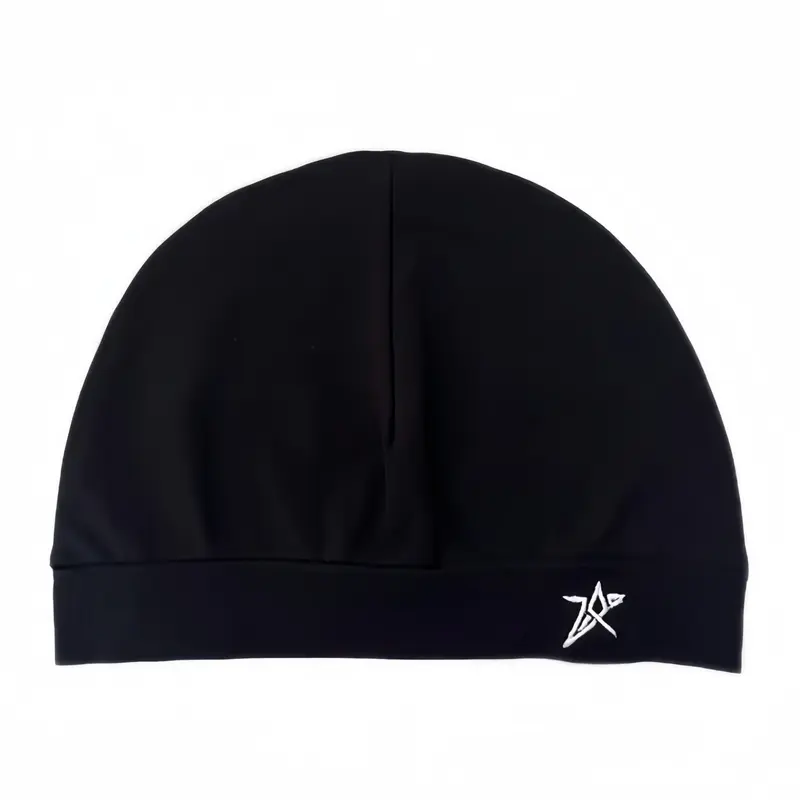 Star Embroidered Quick-Dry Skull Hat, Adjustable High-Quality Elastic Design, Unisex, Casual Style, Perfect for Travel, All Seasons, Adjustable Streetwear Hat, Casual Trendy Hat