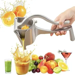 Manual Hand Juicer Squeezer, Portable Multifunctional Citrus Juicer, Easy Press Fruit Juicer with Detachable Head, Quiet Operation, Easy to Clean, Food-Grade Durable Juicer for Lemon, Orange, Lime, Kitchen Gadget