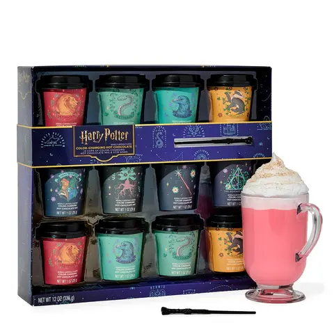HARRY POTTER Hot Chocolate Gift Set, Color-Changing Cocoa Variety Pack