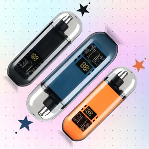 Ear and Nose Hair Trimmer Clipper 2026 Professional Painless Eyebrow & Facial Hair Trimmer for Men Women Battery Operated with IPX7 Waterproof Dual Edge Blades for Easy Cleansing nose  hair  trimmer dual edge blade